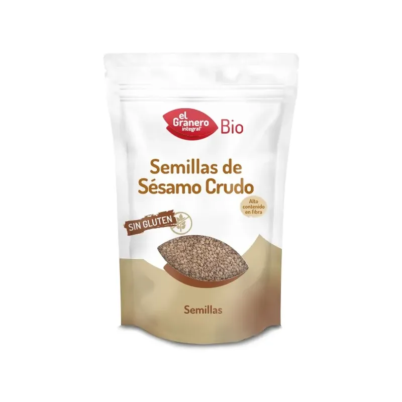 SEMILLAS DE SÉSAMO CRUDO BIO, 500 G